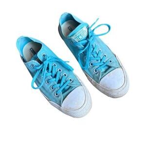 Converse All Star Low Top Sneaker Mint Water Repellent Size 8 Grunge Functional